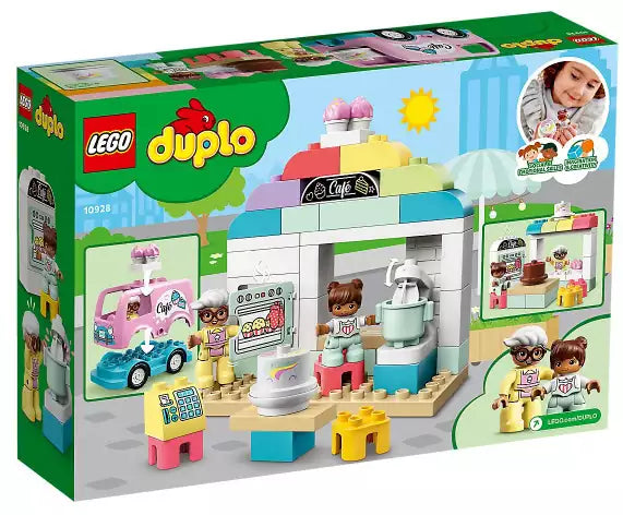 Box Rückansicht: LEGO DUPLO 10928 Tortenbäckerei