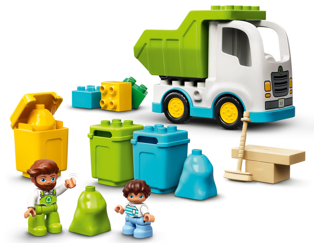 Inhalt: LEGO DUPLO 10945 Müllabfuhr und Wertstoffhof