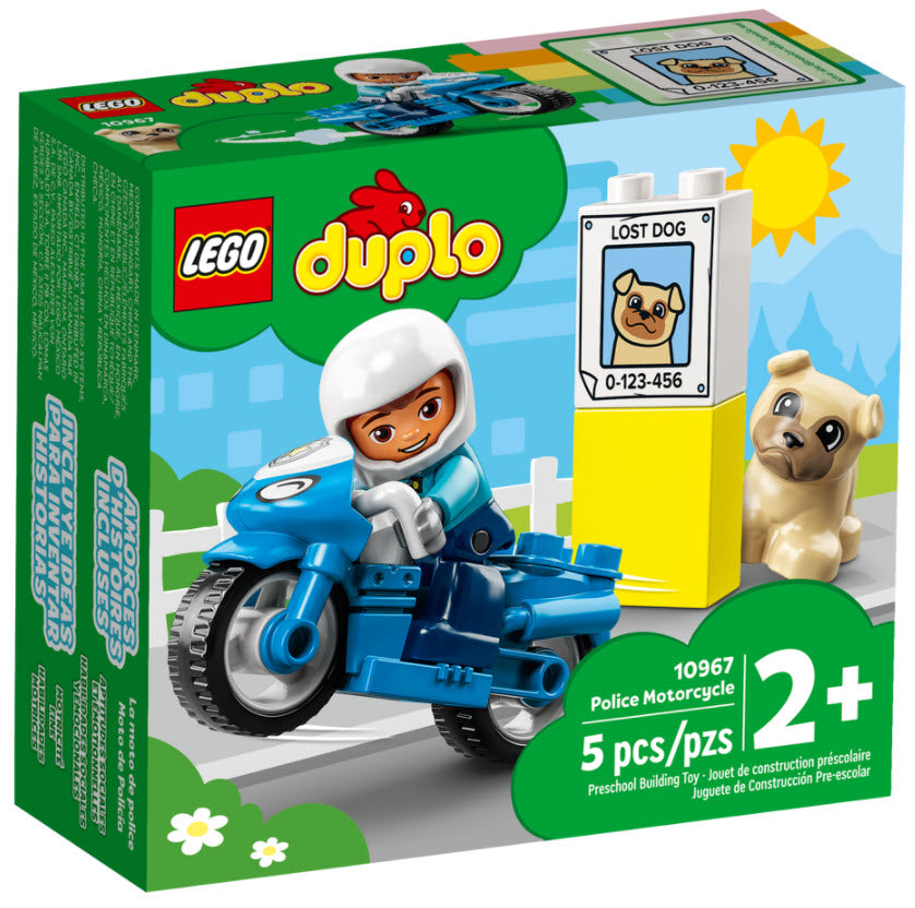 LEGO DUPLO 10967 Polizeimotorrad