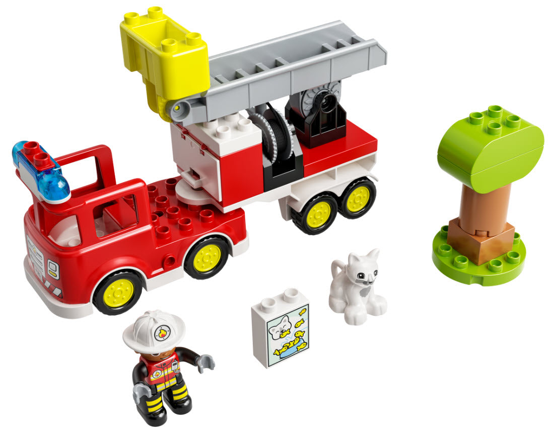 Inhalt: LEGO DUPLO 10969 Feuerwehrauto
