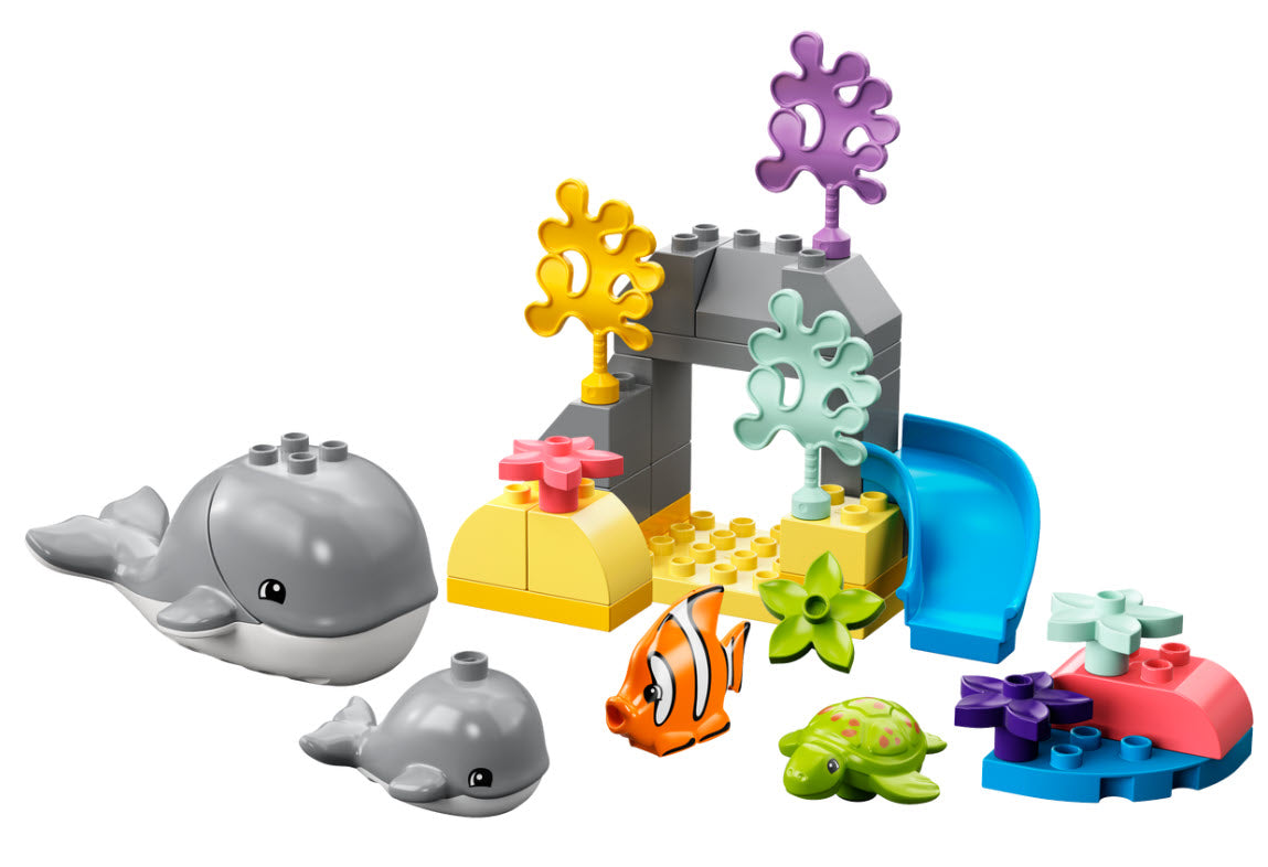 Inhalt: LEGO DUPLO 10972 Wilde Tiere des Ozeans