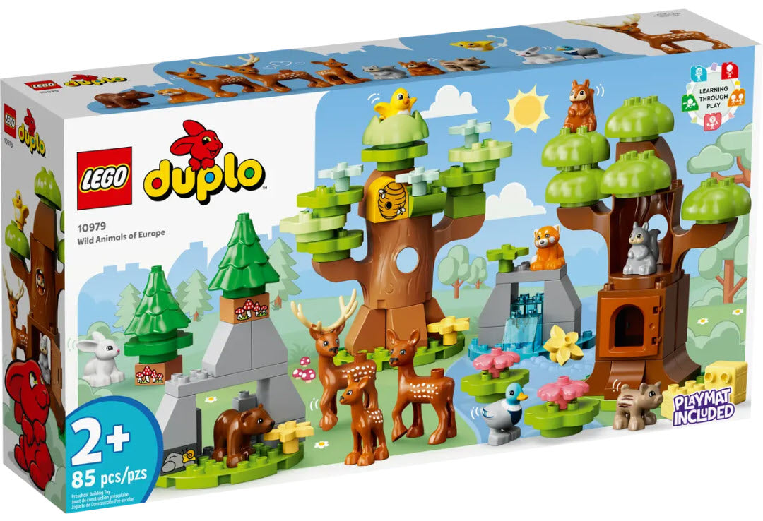LEGO DUPLO 10979 Wilde Tiere Europas
