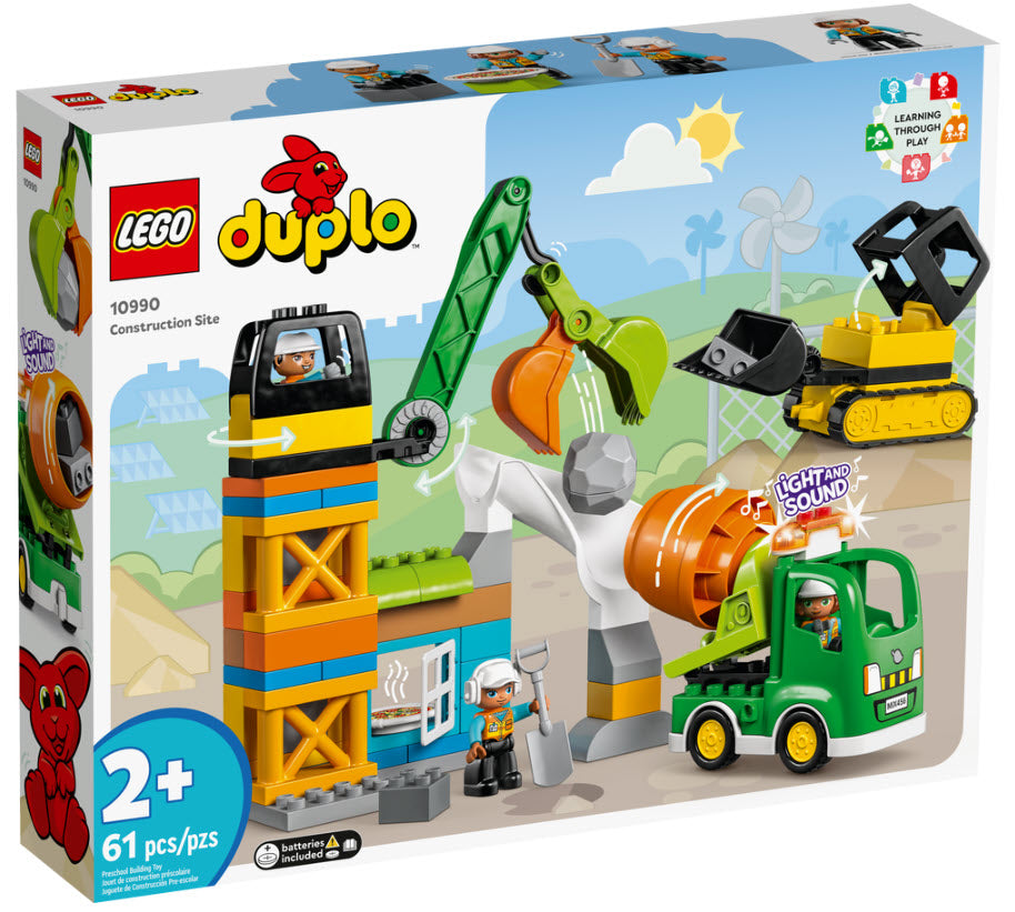 LEGO DUPLO 10990 Baustelle mit Baufahrzeugen