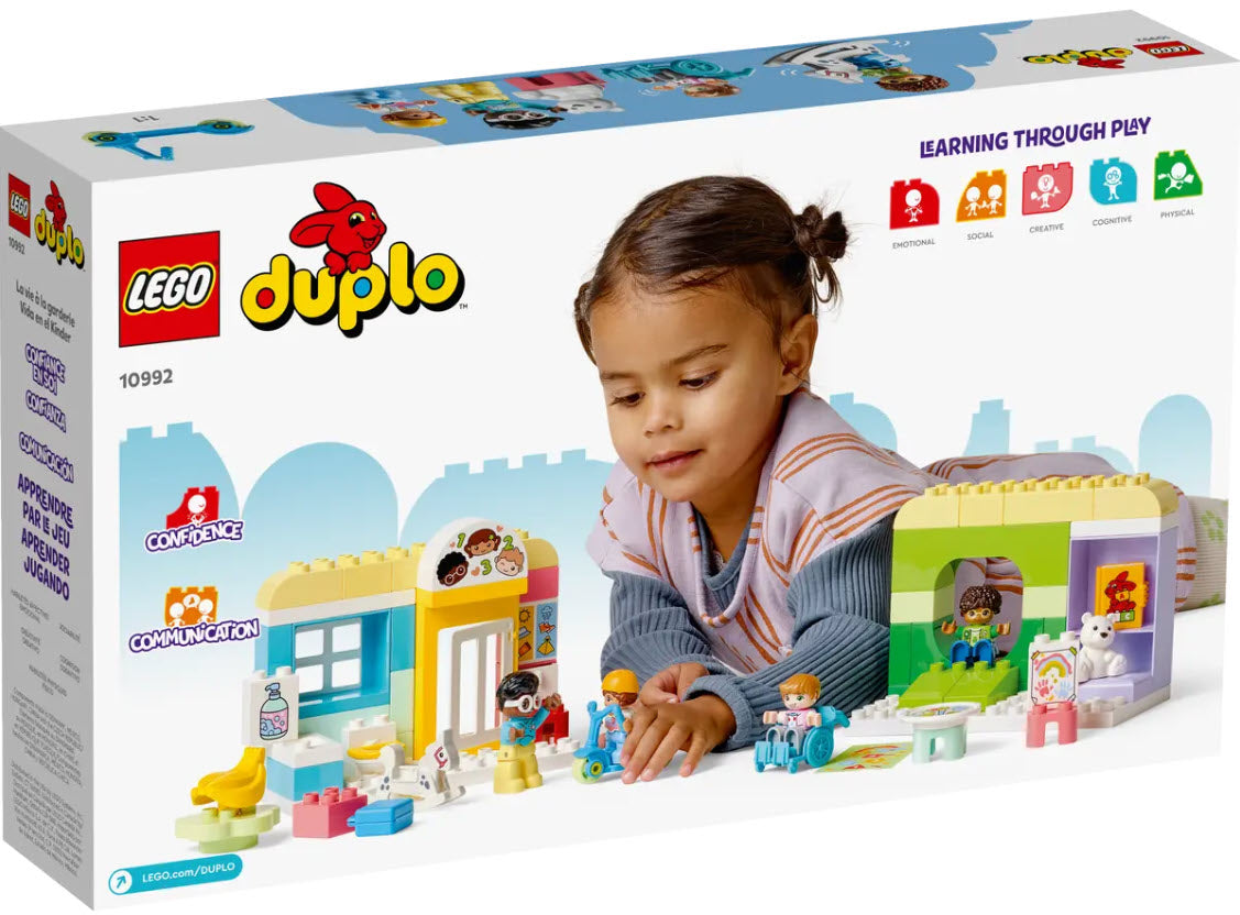 Box Rückseite: LEGO DUPLO 10992 Spielspaß in der Kita