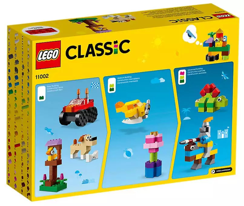 Box Rückseite: LEGO Classic 11002 Starter Set