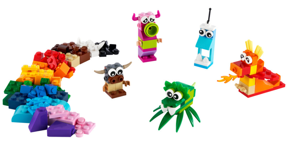 Inhalt: LEGO Classic 11017 Kreative Monster