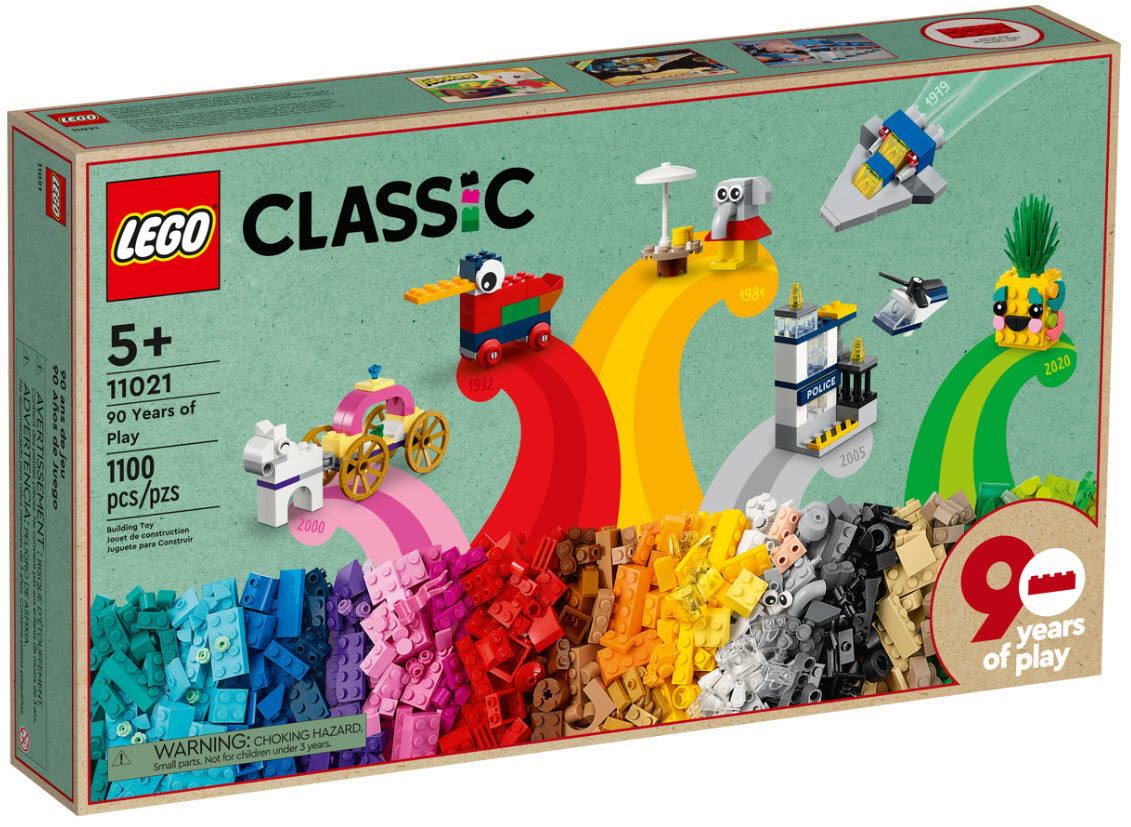 LEGO Classic 11021 90 Jahre Spielspaß
