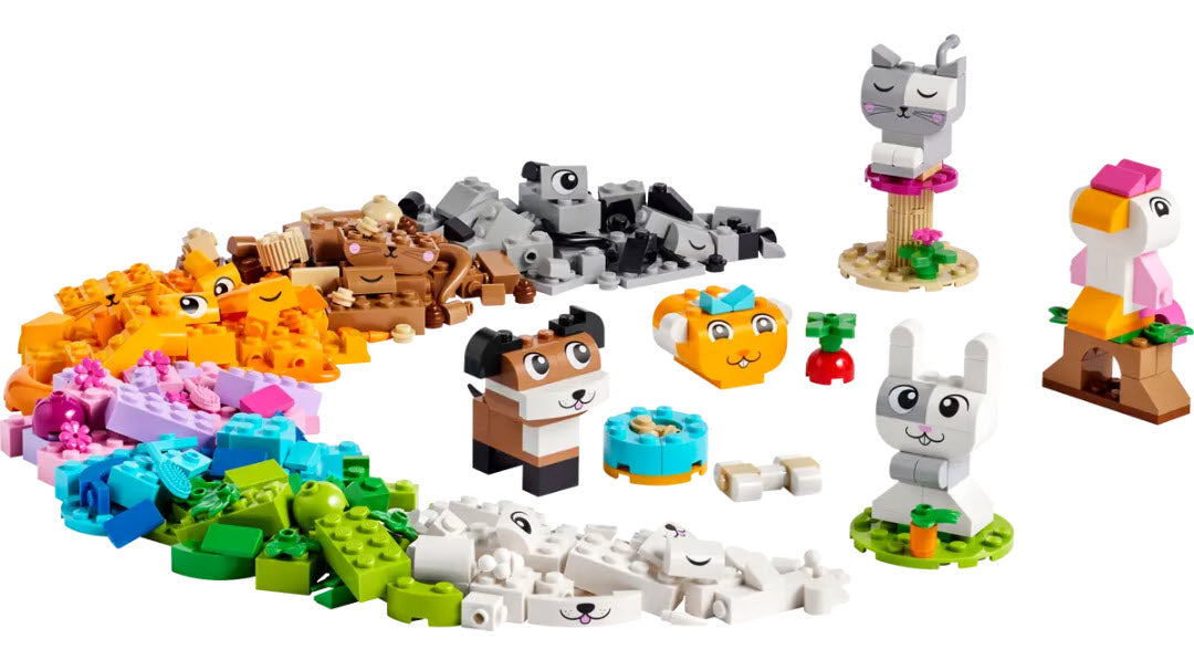 Inhalt: LEGO Classic 11034 Kreative Tiere
