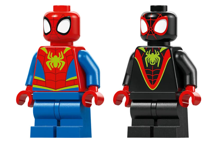 Minifiguren: LEGO Super Heroes 11199 Spideys Team auf Rettungsmission im Dino-Truck
