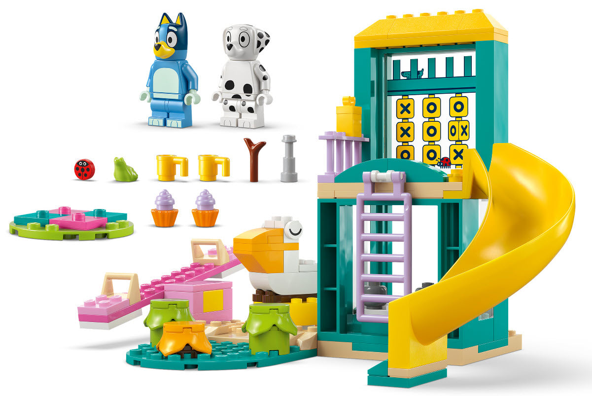 Detail 1: LEGO Bluey 11201 Bluey und Chloe auf dem Spielplatz