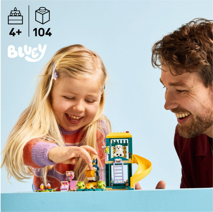 Detail 2: LEGO Bluey 11201 Bluey und Chloe auf dem Spielplatz