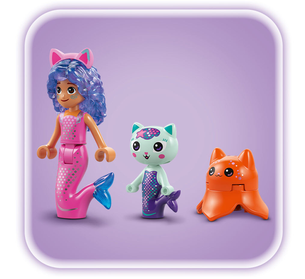 Minifiguren: LEGO Gabby's Dollhouse 11204 Meerjungfrau Gabbys Aquarium Abenteuer