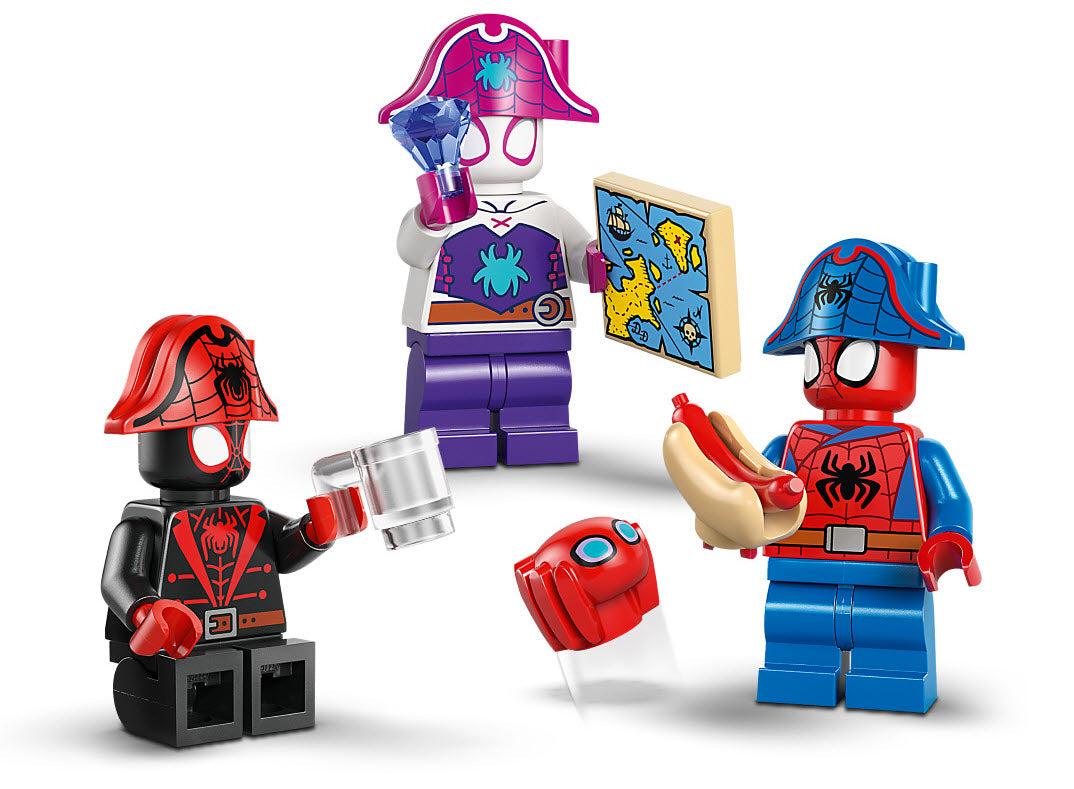 Minifiguren: LEGO Super Heroes 11208 Piratenschiff von Spideys Team