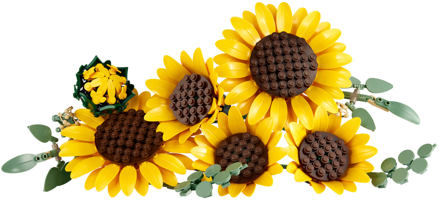 Inhalt: LEGO Botanicals 11502 Sonnenblumen