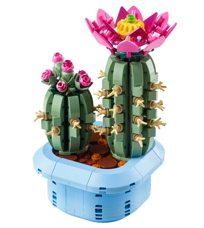 Inhalt: LEGO Botanicals 11509 Blühender Kaktus
