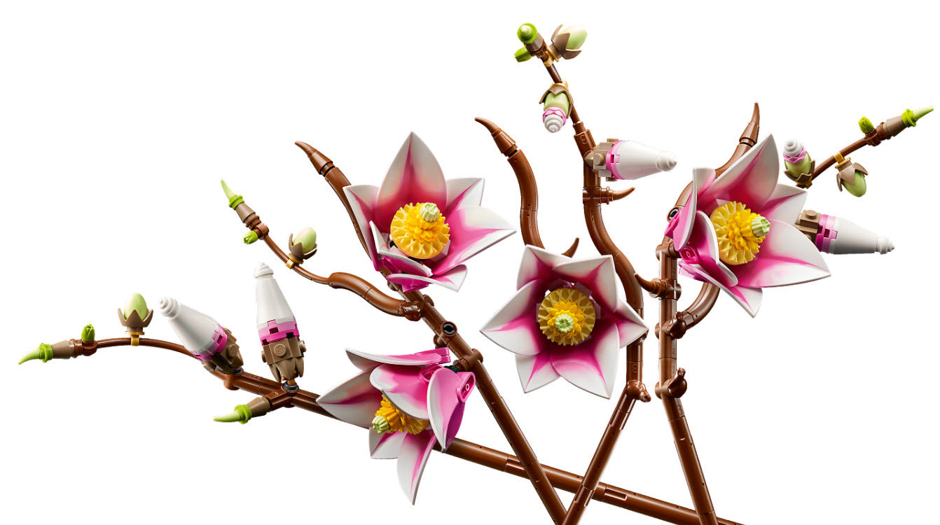 Detail 1: LEGO Botanicals 11510 Magnolienzweige