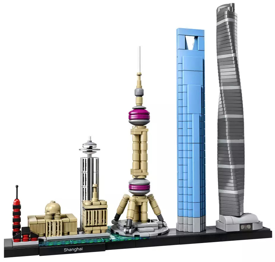 Inhalt: LEGO Architecture 21039 Shanghai