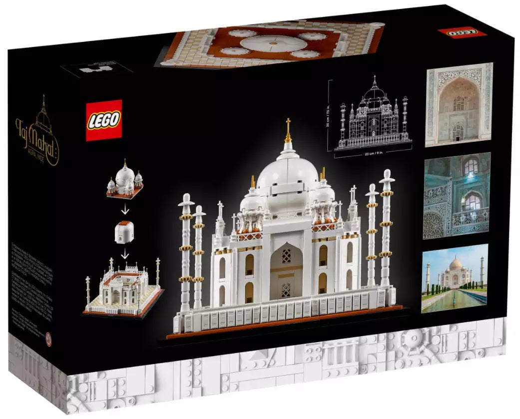 Box Rückansicht: LEGO Architecture 21056 Taj Mahal