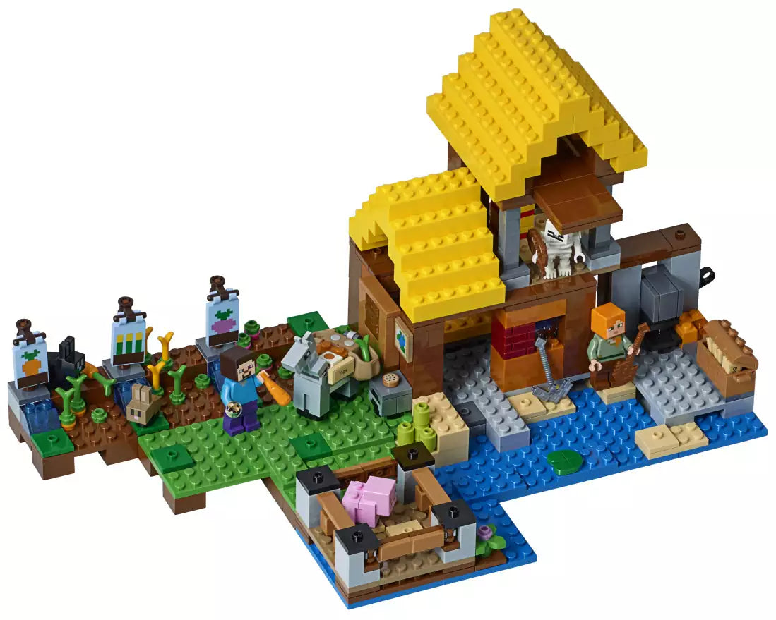 Inhalt: LEGO Minecraft 21144 Farmhäuschen