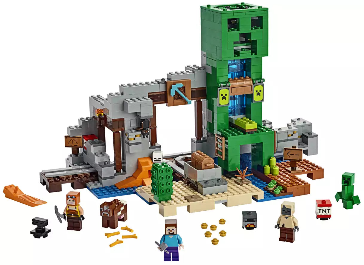 Inhalt: LEGO Minecraft 21155 Die Creeper Mine