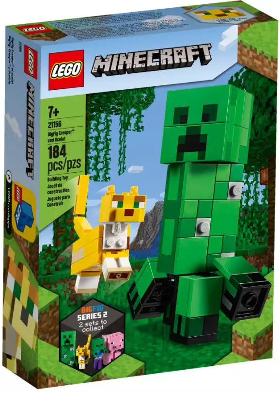 LEGO Minecraft 21156 BigFig Creeper und Ozelot