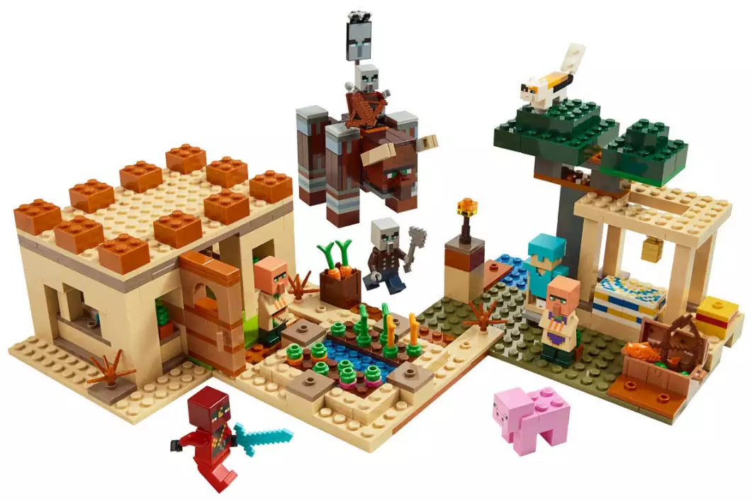 Inhalt: LEGO Minecraft 21160 Der Illager-Überfall