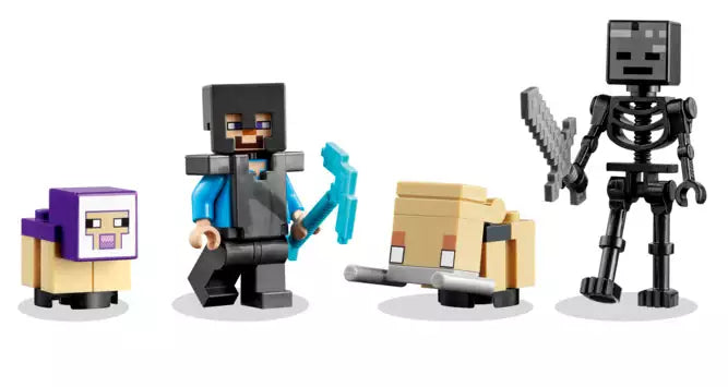 Minifiguren: LEGO Minecraft 21172 Das zerstörte Portal