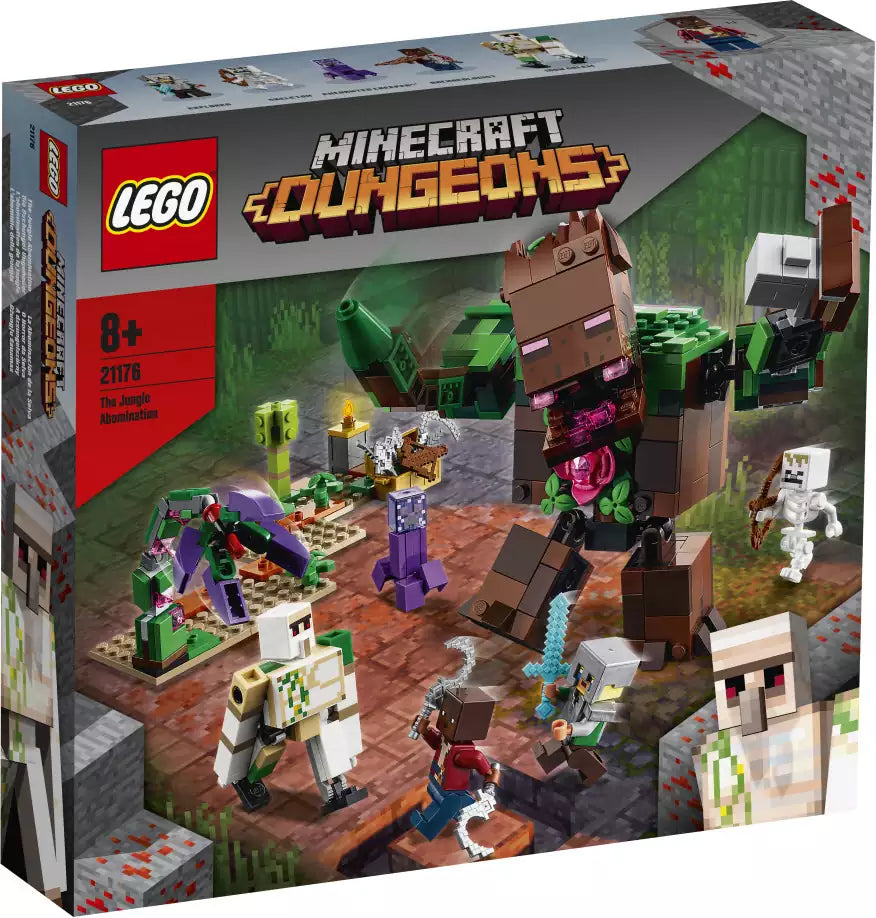 LEGO Minecraft 21176 Die Dschungel Ungeheuer