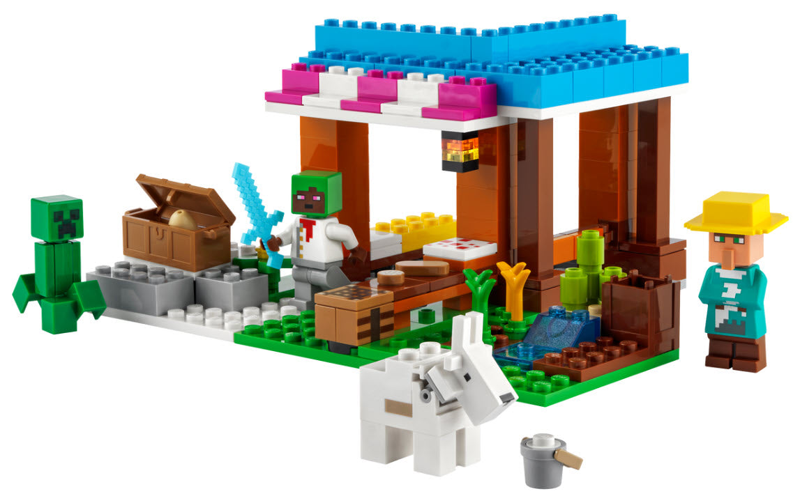 Inhalt: LEGO Minecraft 21184 Die Bäckerei