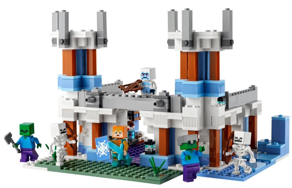 Inhalt: LEGO Minecraft 21186 Der Eispalast
