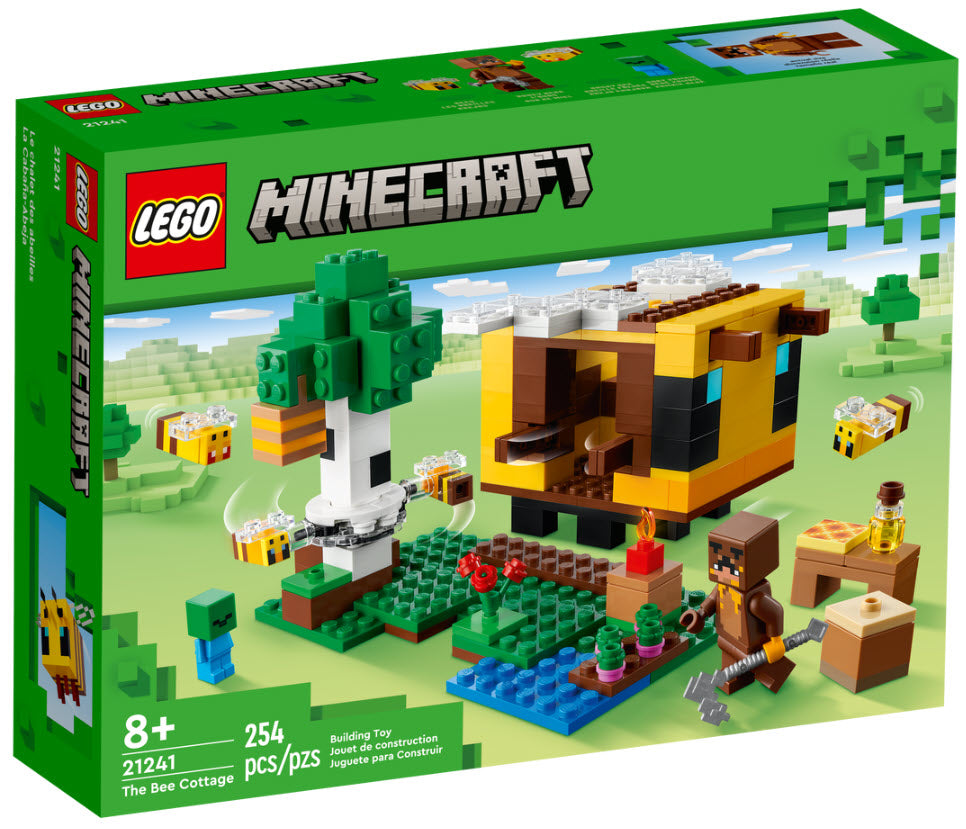 LEGO Minecraft 21241 Das Bienenhäuschen