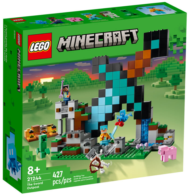 LEGO Minecraft 21244 Der Schwert-Außenposten