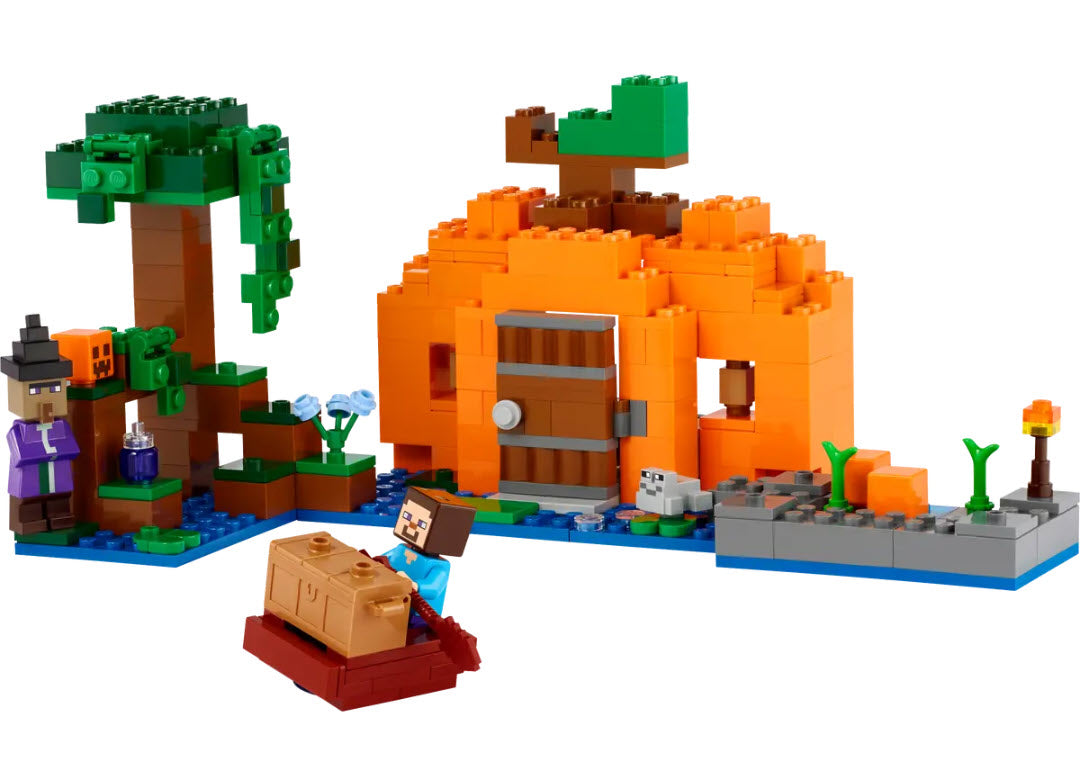 Inhalt: LEGO Minecraft 21248 Die Kürbisfarm