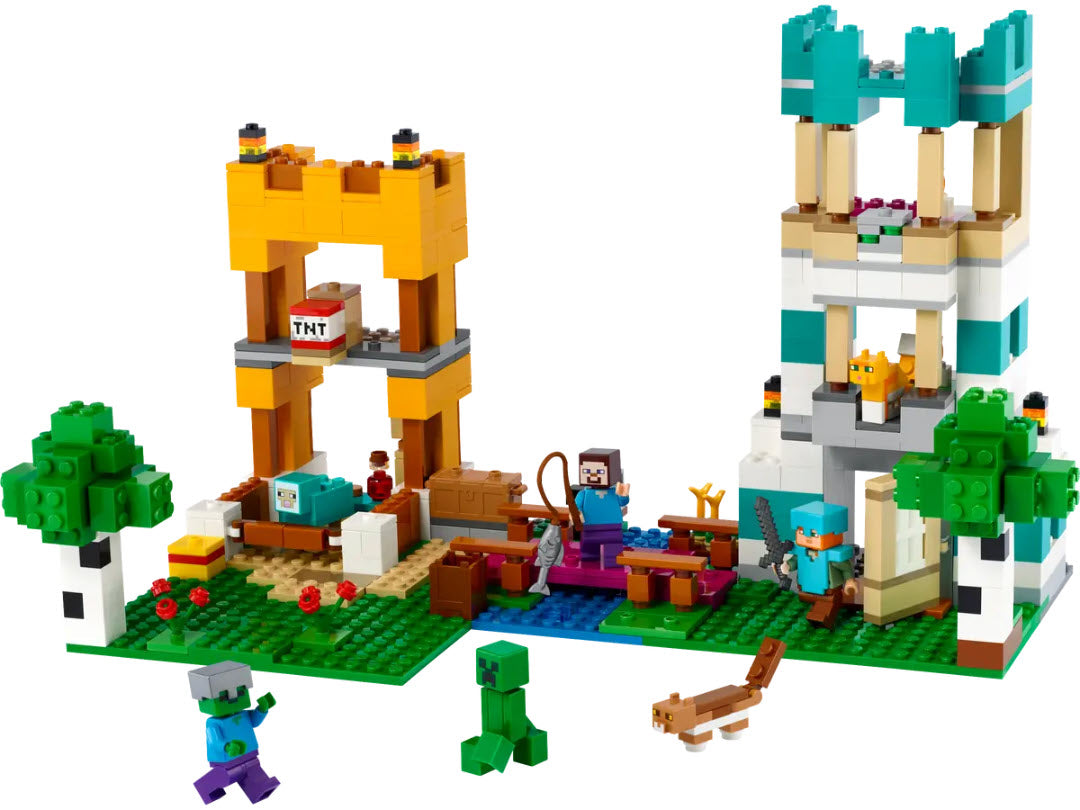 Inhalt: LEGO Minecraft 21249 Die Crafting-Box 4.0