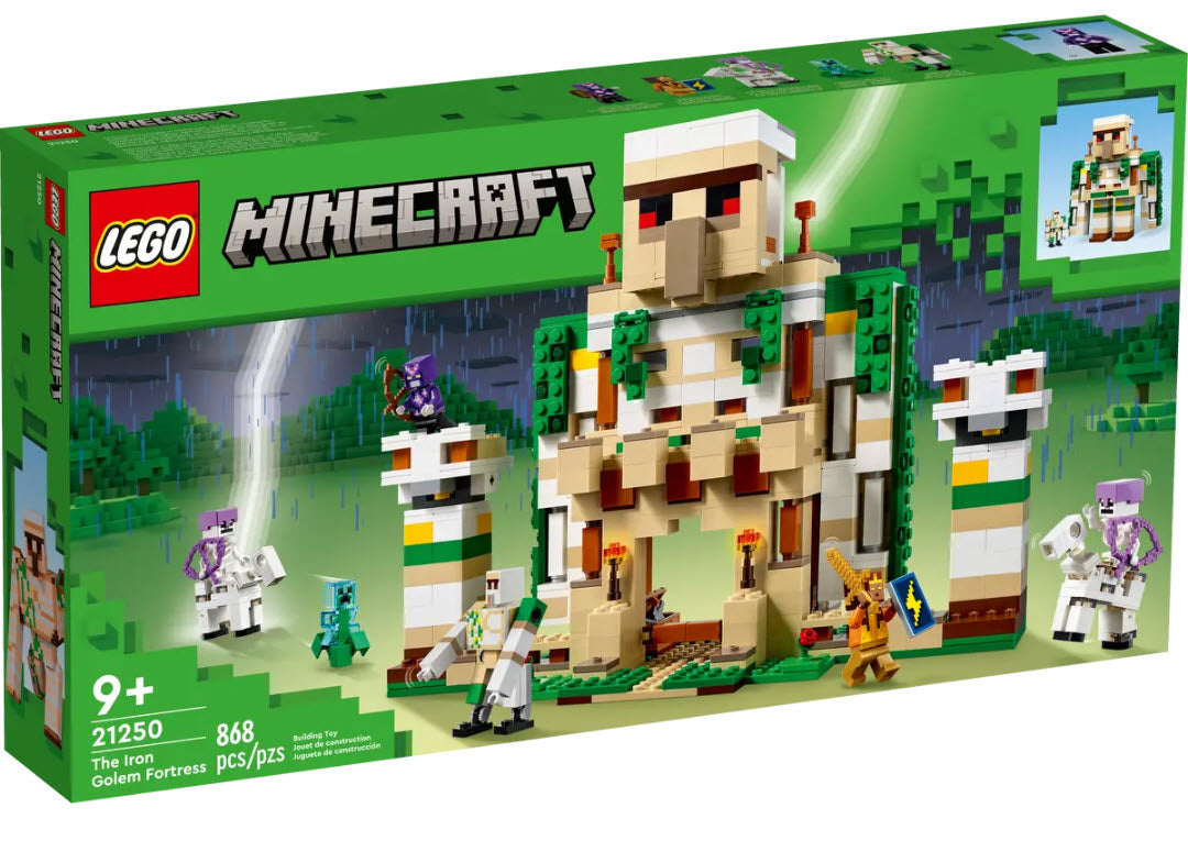 LEGO Minecraft 21250 Die Eisengolem-Festung