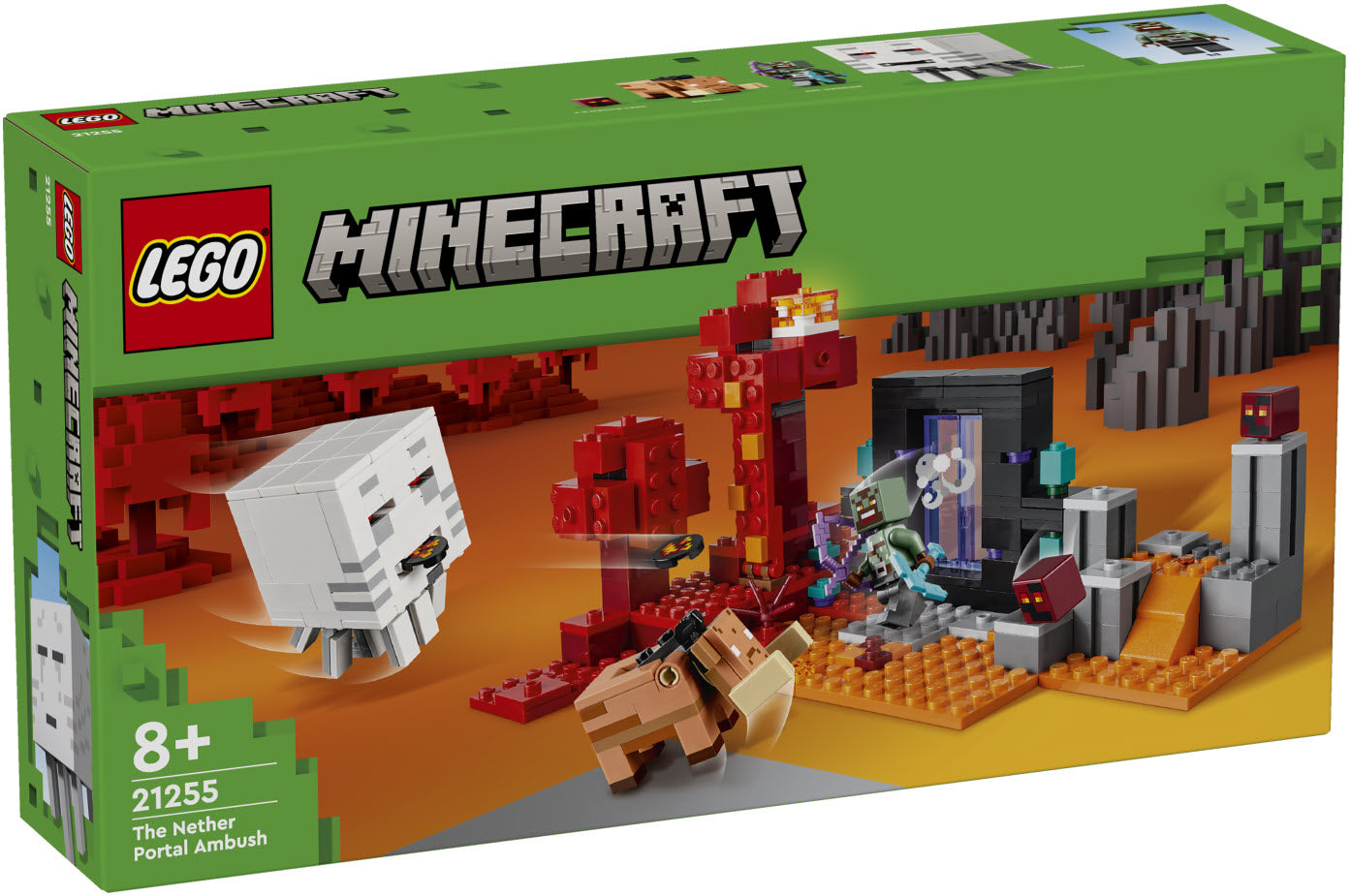LEGO Minecraft 21255 Hinterhalt am Netherportal