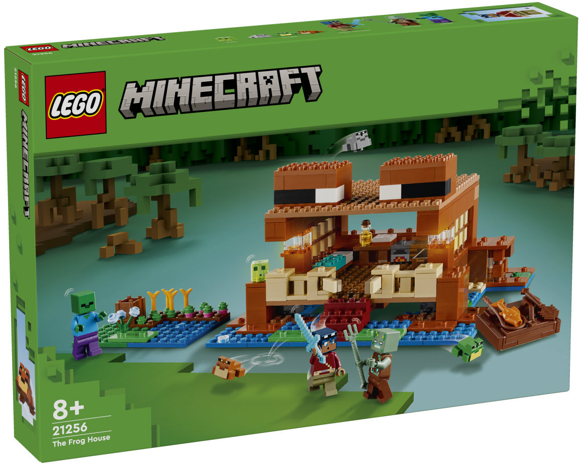 LEGO Minecraft 21256 Das Froschhaus