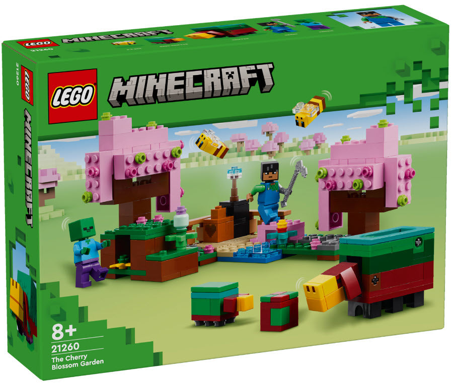 LEGO Minecraft 21260 Der Kirschblütengarten