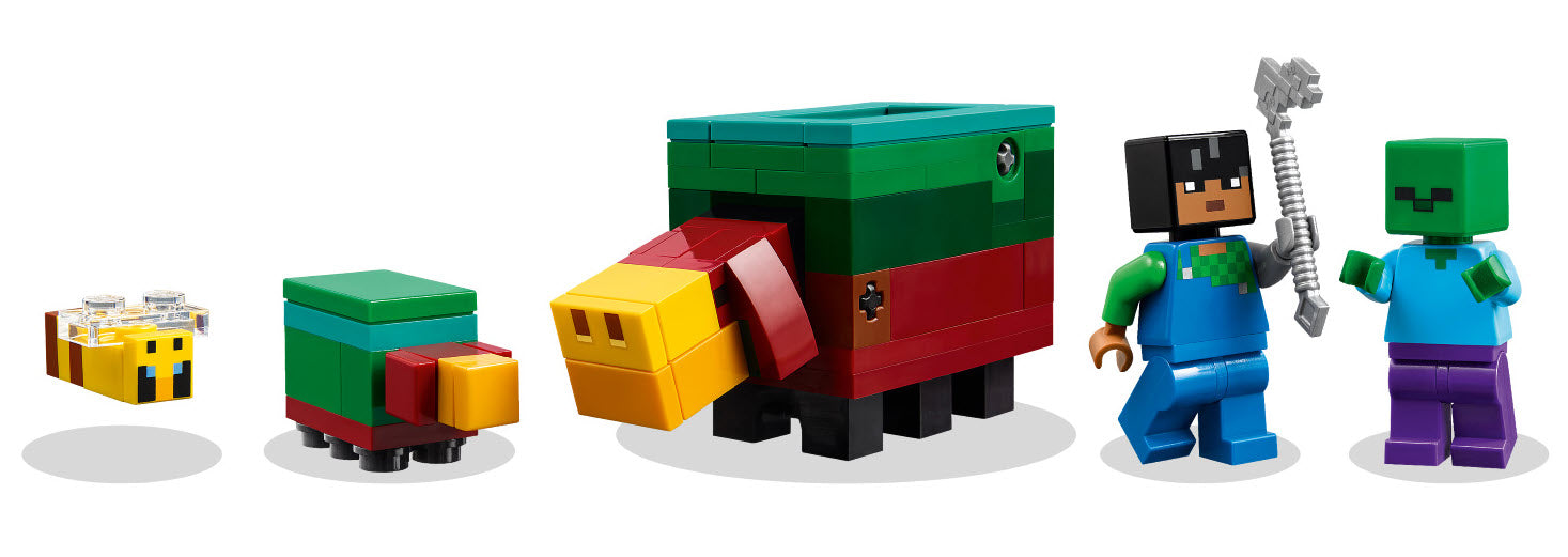 Minifiguren: LEGO Minecraft 21260 Der Kirschblütengarten