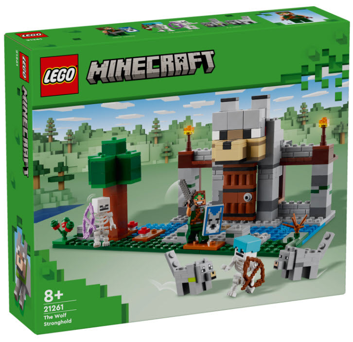 LEGO Minecraft 21261 Die Wolfsfestung
