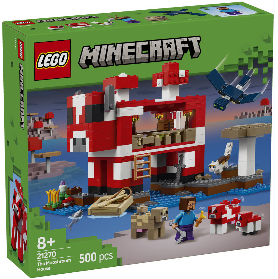 LEGO Minecraft 21270 Das Pilzkuh-Haus
