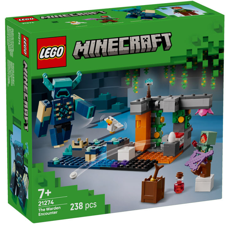 LEGO Minecraft 21274 Begegnung mit dem Wächter
