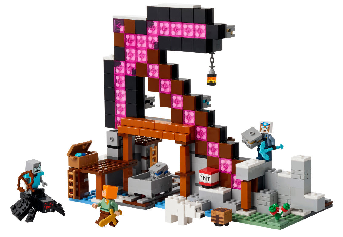 Inhalt: LEGO Minecraft 21277 Die Spitzhackenmine