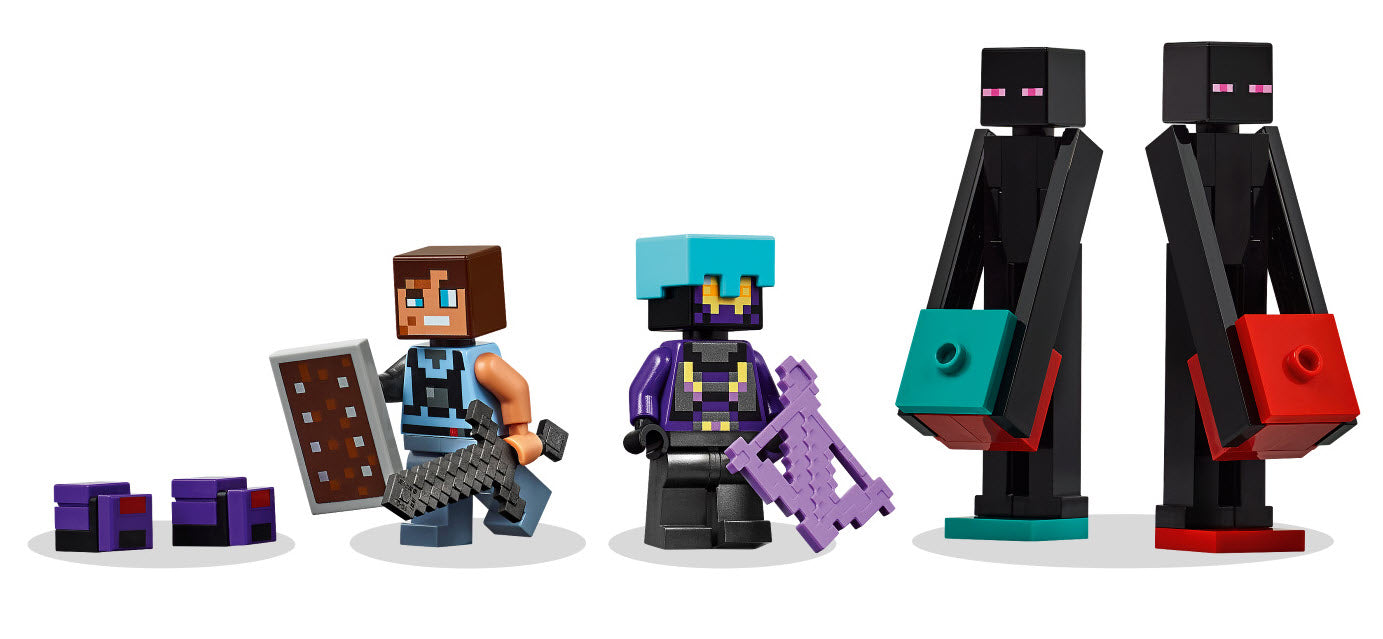 Minifiguren: LEGO Minecraft 21279  Der Enderman-Turm