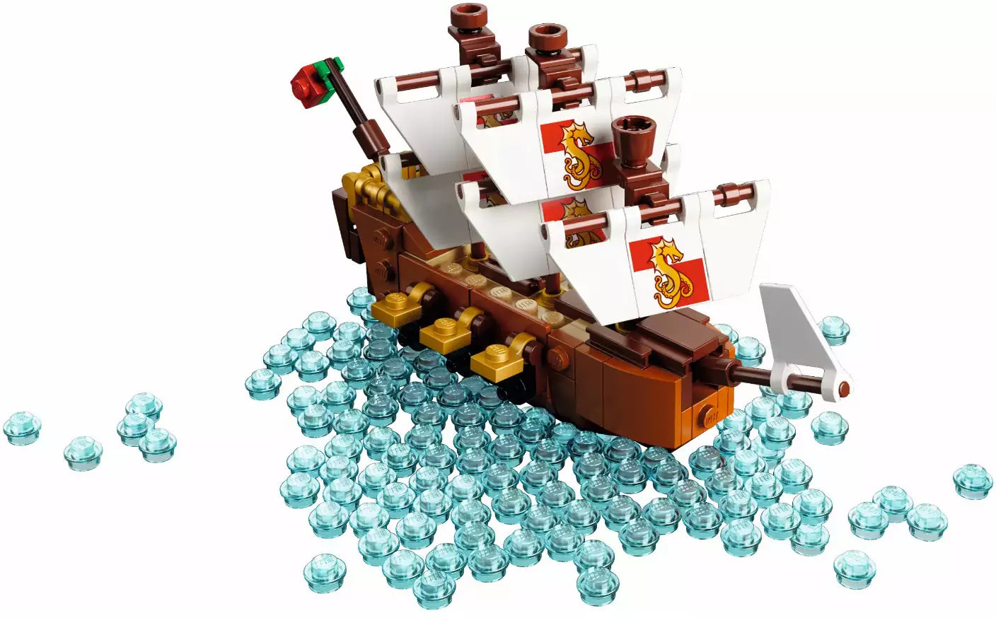 Schiff: LEGO Ideas 21313 Schiff in der Flasche