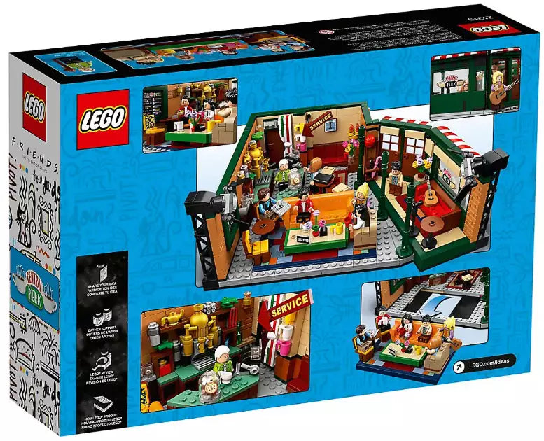 Box Rückansicht: LEGO Ideas 21319 Central Perk