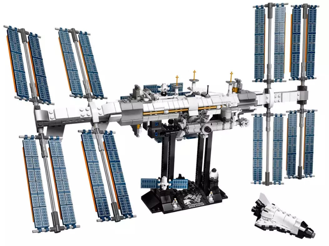 Inhalt: LEGO Ideas 21321 Internationale Raumstation