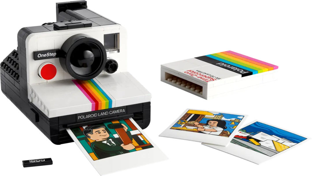 Inhalt: LEGO Ideas 21345 Polaroid OneStep SX-70 Sofortbildkamera