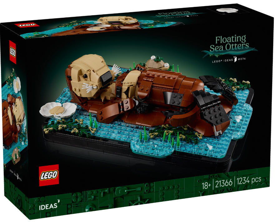 LEGO Ideas 21366 Schwimmende Otter