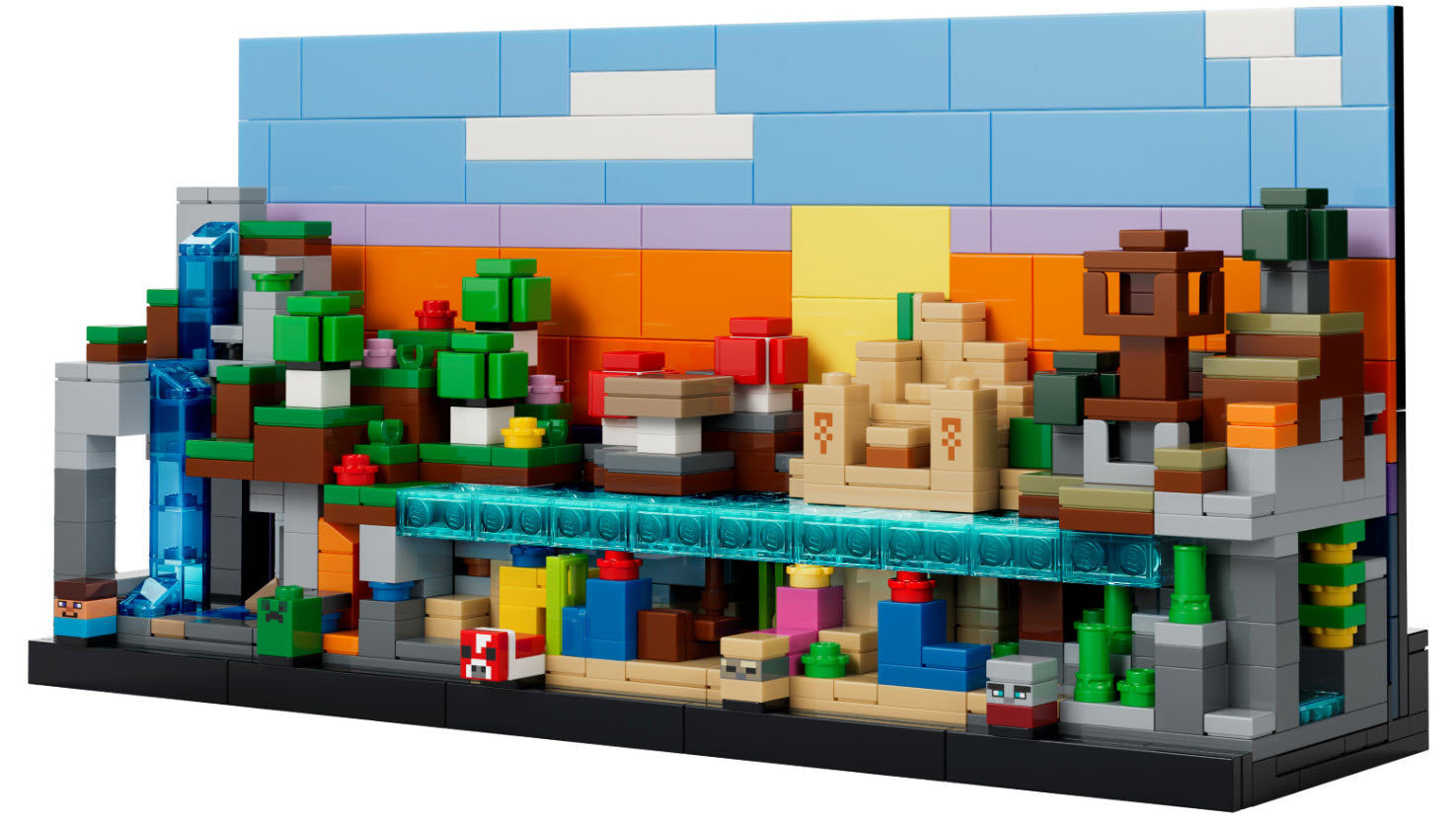 Inhalt: LEGO Minecraft 21589 Mini-Biome